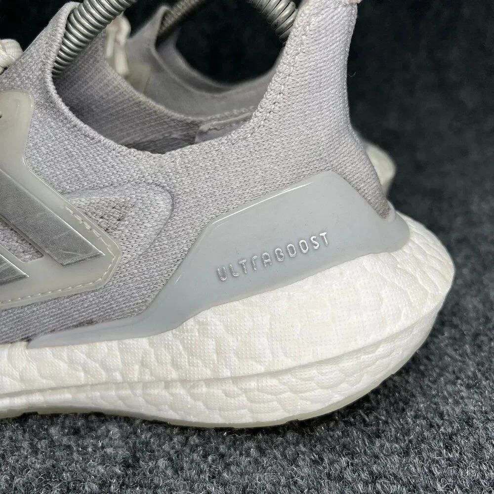 Adidas Ultraboost 21‎ Shoes Women's 7.5 Grey Running Training Athletic Sneakers